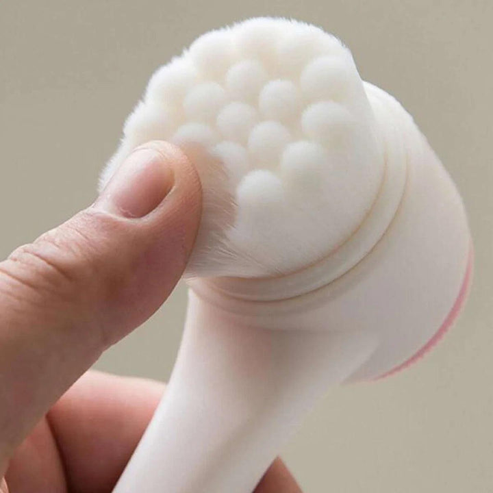 Double-Sided Silicone Face Cleansing Brush - KMA STORE