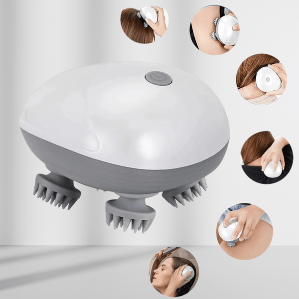 Electric Hair & Scalp Massager - Deep Tissue Vibrating Device - KMA STORE